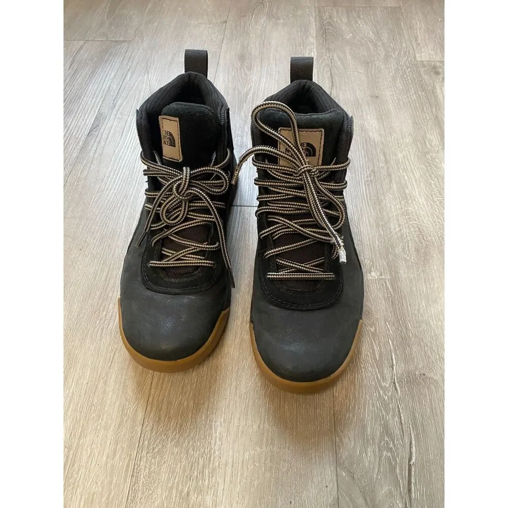 The North Face Larimer Mid Waterproof DryVent Boots Black Gum Men’s Size 7